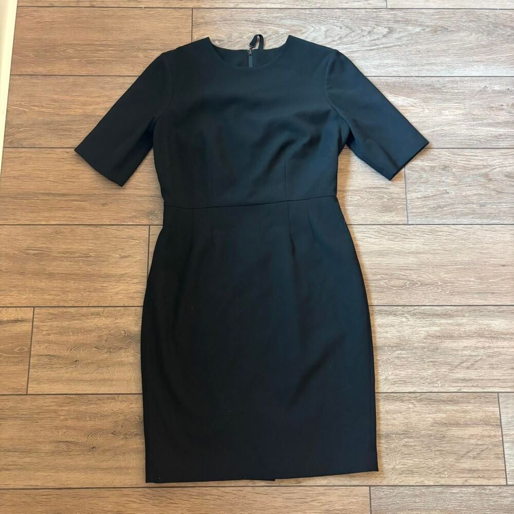 law of motion alpha black dress knee length size 10 - Picture 3 of 6